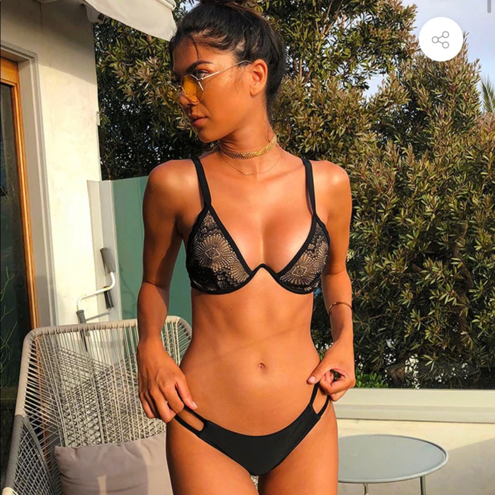 Ivy Swimwear Rosa V in Copper NWT